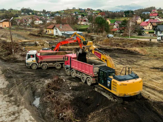 Koparka z oferty wynajmu sprzętu budowlanego Jaw Trans